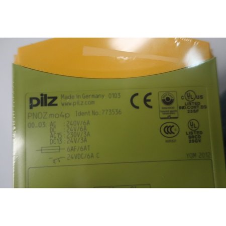 Pilz Safety Relay, PNOZ-MO4P 773536 PNOZ-MO4P 773536